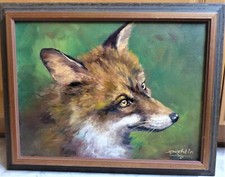 Ölgemälde Fuchs, Prof