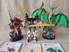 LEGO Ninjago Dragons Rising Konvolut 71821 71847 71846 - Ohne Figuren 