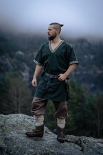 Wikinger Tunika kurzarm Grün