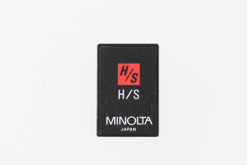 Minolta highlight and - and, shadow