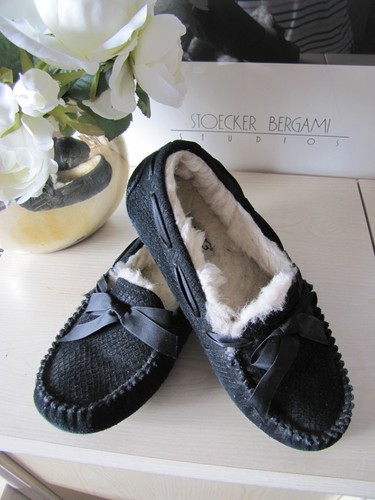Ugg mokassin schwarz gr - -, mokassin,