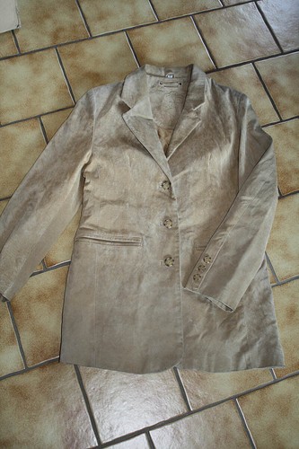 J107 damenjacke wildleder - @,