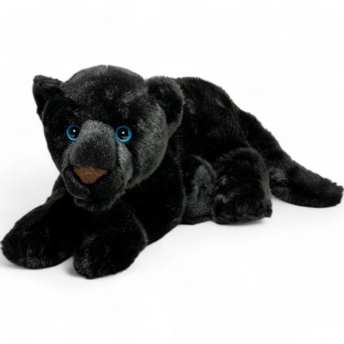 Panther schwarz liegend - , ca.