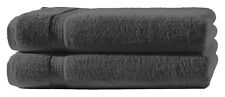 Badetücher Set anthrazit grau