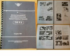 NVA HORCH,SACHSENRING P3 REPARATURANLEITUNG,HANDBUCH,IFA