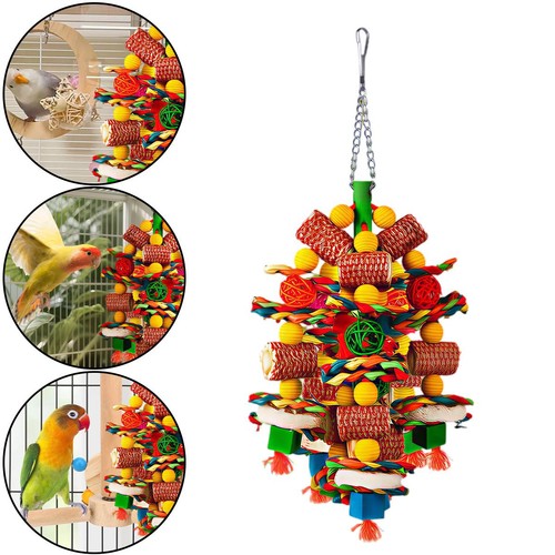 Vogelspielzeug für papageien - vogelspielzeug,