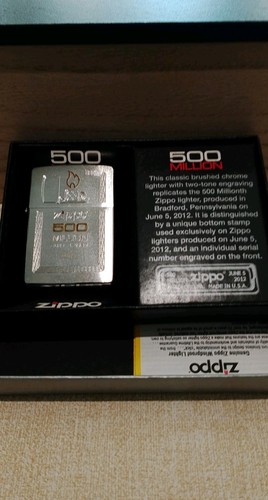 Zippo feuerzeug 500 - feuerzeug, millionen