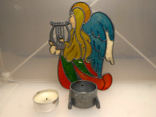 Weihnachtsengel "bleiverglast"