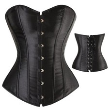 Vintage Damen Schwarz Dessous