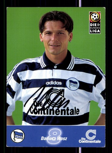 Dariusz wosz autogrammkarte - dariusz,