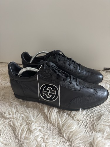 Gucci leder sneaker - sneaker, logo