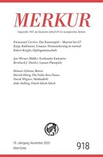 MERKUR 11/2025, Jg.79 Christian Demand