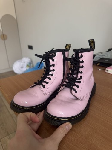 Women martens boots pink - boots,