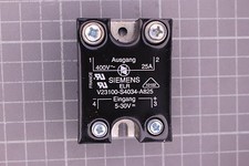 5 Stück Elektronisches Lastrelais ELR Siemens V23100-S4034-A825 25 Amp. 400 V