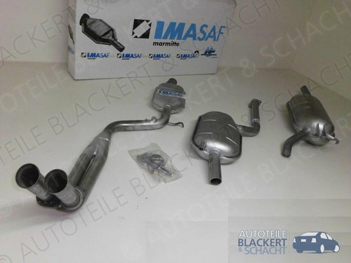 Imasaf auspuffset komplett kat - auspuffset, komplett+kat