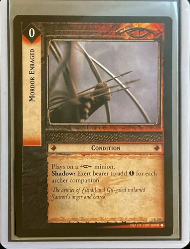 Lotr tcg mordor enraged - mordor,