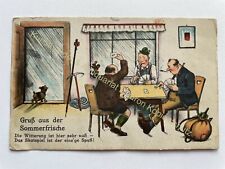 AK Scherz Karte Gruß