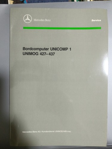 Original beschreibung unimog - original,