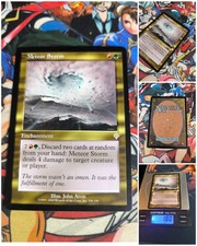 MTG Meteor Storm ?? NM Invasion Magic the Gathering Sammlung Rare Deck Og