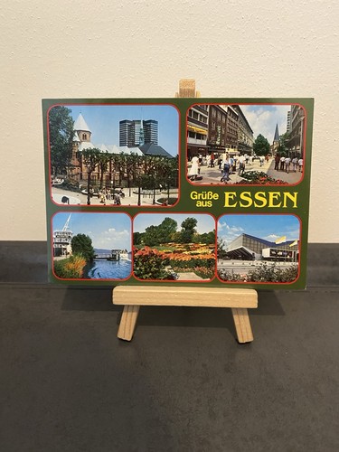 Vintage postkarte grüße aus - postkarte,