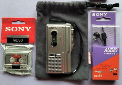 Sony 670 microcassette - sony, m-670