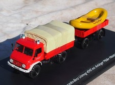 1:43 Mercedes-Benz Unimog 404S mit Anhänger "Müller Mitteltal"     Schuco   RAR