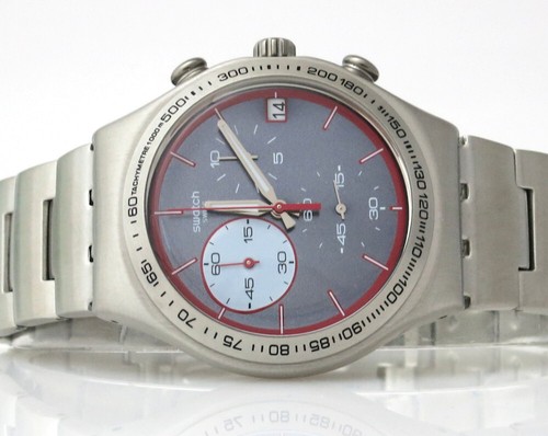 Red wink swatch irony chrono - -,