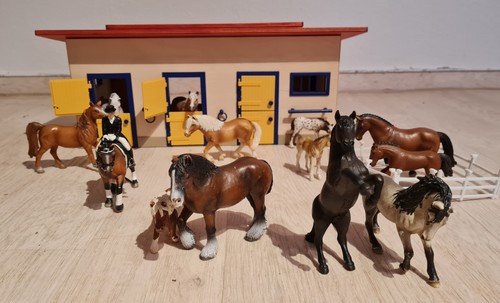 Schleich reiterhof mit - schleich,