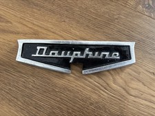 Renault dauphine schild emblem - renault,