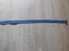 Reißverschluss Profilreißverschluss 68 cm teilbar Jackenreißverschluss blau