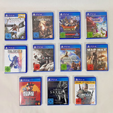 11x PS4 Spiele Paket | RPG, Open World, Action | Witcher 3, RDR2, Ghost of Tsush