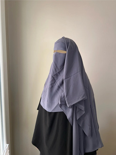 Niqab lagig - niqab, 3-lagig