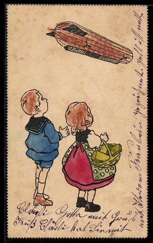 Ansichtskarte kinder - ansichtskarte,