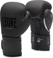 Leone 1947 Boxhandschuhe 10 12 14 16oz Schwarz Blau Weiß Rot Boxen Muay Thai MMA