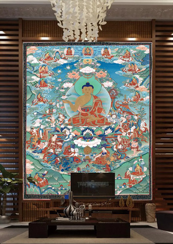 Buddha thangka au940 tapete - buddha,