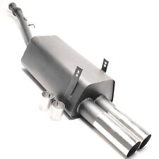TA Technix Sportauspuff/Endtopf +ABE für BMW 3er E36 4-Zylinder 316i 318i 2x76mm
