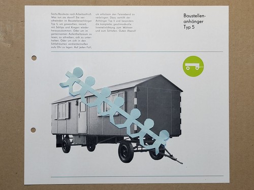 Baustellenanhänger bauwagen - baustellenanhänger,