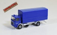 Herpa 1:87 H0 - LKW MAN F8 Pritsche/Plane "THW" - ohne OVP - G 27