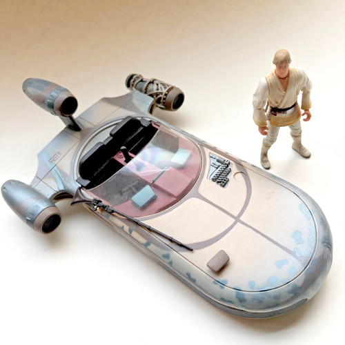Landspeeder and luke - and,
