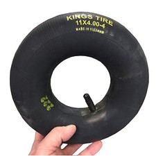 2x Schlauch 11 x 4.00-4 TR13 für Rasenmäher Aufsitzmäher Rasentrecker Reifen,NEU