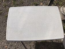 Beistelltisch Dekotisch Ziertisch Glastisch Couchtisch Tisch "Werzalit“ 70er