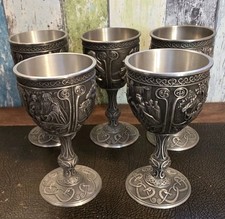 ❤️ 5x Zinn Krug Kelch