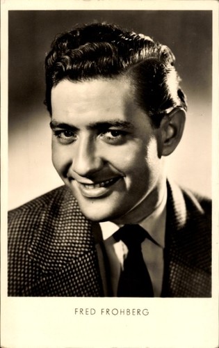 Schauspieler fred frohberg - ak,