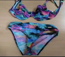 Bikini gr.36 Sunseeker blau rosa lila bunt