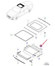 JAGUAR XF X260 Schiebedach
