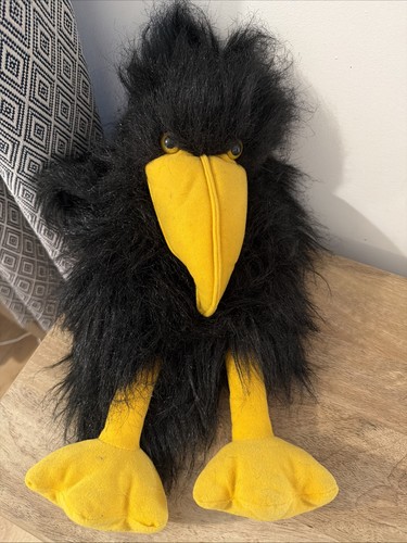 Black crow bird - crow, puppet