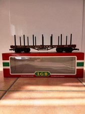 LGB 41600 Flachwagen/Rungenwagen der Sandy River & Rangeley Lakes Railroad