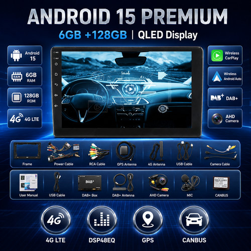 Android autoradio zoll - 15,