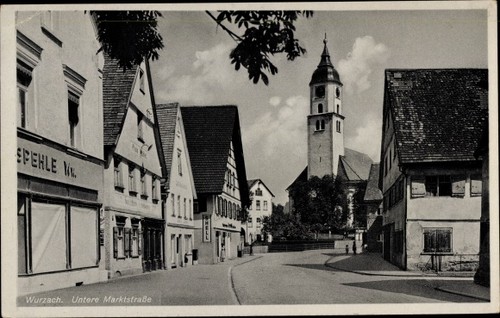 Bad wurzach in - ak,