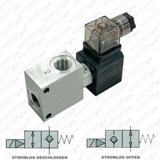 2/2-Wege Ventil Sitzventil | Stromlos offen Stromlos geschlossen Zoll Hydraulik